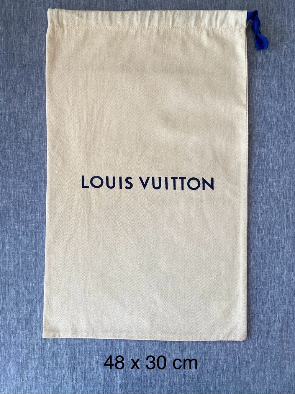 Authentic Louis Vuitton | Cotton Drawstring Dust Bag Gift Storage - Large